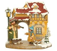 Figurines et décorations La Saison d'hiver - 13x12cm / 5,2x4,7inch - Hubrig Volkskunst