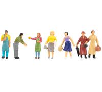 Figurines Faller H0 (151670): Marché Hebdomadaire I