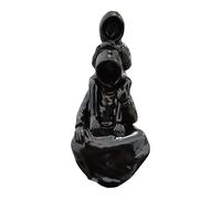 Figurines familiales | Figurines en résine papa fils sans visage | Figurine père et fils - Statue de famille | Figurines sans visage célébrant le lien familial, 15 cm, décoration d'intérieur de bureau