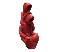 Figurines familiales | Figurines en résine papa fils sans visage | Figurine père et fils - Statue de famille | Figurines sans visage célébrant le lien familial, 15 cm, décoration d'intérieur de bureau