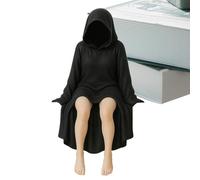 Figurines Féminines | Décoration de Bureau Femmes Masquées - Statue de Dame Esthétique Gothique, Décoration Mystérieuse en Résine pour Table Étagère Cheminée Bureau