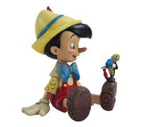 Figurines - Figurine Enesco Disney Traditions Jim Shore, Pinocchio (avec Jiminy Cricket)