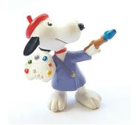 Figurines - Figurine Schleich® Peanuts, Snoopy peintre (22236)
