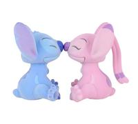 Disney Figurine Lilo & Stitch – Stitch et Angel s'embrassent (window box) floquée 9 cm