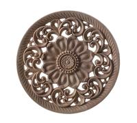 Figurines florales en bois sculpté naturel unique, incrustation, ornements d'angle, appliques, cadres de porte, meubles, sculpture décorative sur bois, Y20,15