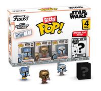 Figurines - Funko - Pack 4 Figurines Mandalorian - Heavy Mandalorian - Licence Star Wars - Mixte