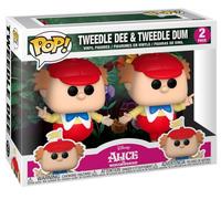 Funko Pop! Disney: Alice 70th- 2 Pack Tweedle Dee and Dum - Alice in Wonderland - Figurine en Vinyle à Collectionner - Idée de Cadeau - Produits Officiels - Jouets pour Les Enfants et Adultes