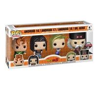 Funko Pop! Animation: Dragon Ball Z - Android 16-4PK - Figurine en Vinyle à Collectionner - Idée de Cadeau - Produits Officiels - Jouets pour Les Enfants et Adultes - Anime Fans