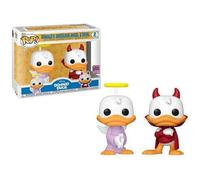 Funko - Figurine Pop! vinyle Disney Donald Ange et Démon - Exclusif orange - 10 cm