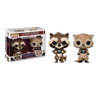 Figurines Funko Pop! Marvel - Gardiens de la Galaxie: Rocket & Lylla - 10cm