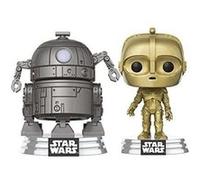 Figurines Funko Star Wars Pack 2 Pop! Vinyl Concept Series: R2-D2 & C Multicolore