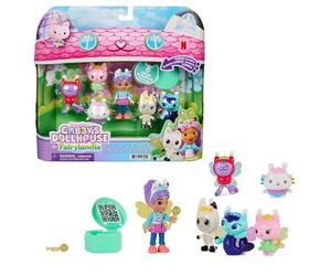 Figurines Gabby's Dollhouse SPIN MASTER Deluxe Fairylandia 6 pcs multicolore