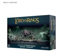 Figurines - GAMES WORKSHOP - Le passage de Cirith Ungol : Shelob & Gollum - Lot Shelob & Gollum - Noir