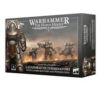 Figurines Games Workshop Warhammer 30k - Legiones Astartes : Cataphractii Terminators Power Fists Noir TU
