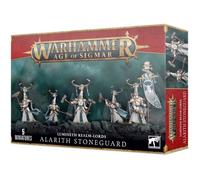 Figurines Games Workshop Warhammer AoS Lumineth Realm-lords Alarith StoneGuard blanc/bleu