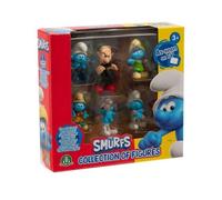 The Smurfs Les Schtroumpfs, Coffret 6 Figurines 5,5 cm, Dont 1 Figurine Exclusive Azraël, pour Les Enfants dès 3 Ans, PUF141