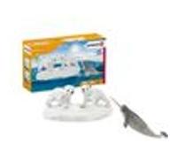 Schleich Coffret figurines Glissade en folie des ours polaires – 3 figurines dès 3 ans