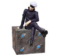 Figurines Gojo Satoru, Sortilèges Spéciaux Prison Realm Anime Statues Anime Action Figurine Ornements Cadeaux pour les Fans