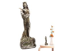 Figurines grecques - Sculpture romaine , élégante statue d'or | Symbole de décoration de la maison de prospérité, ornement d'affichage d' , idole de divinité antigu