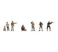 Figurines H0 chasseurs et forestiers NOCH 15059 G
