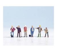 Noch Figurines H0 – Ouvriers du bâtiment (15110) – 6 figurines