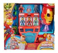 Figurines Hasbro Marvel Iron Man and his Awesome Friends QG d'Iron Man Multicolore G
