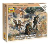Figurines historiques 2ème guerre mondiale : sapeurs britanniques zvezda G