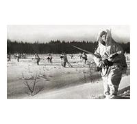 Figurines historiques 2ème guerre mondiale : Troupes à Skis Soviétiques Zvezda G