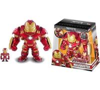 Figurines Iron Man en métal - MARVEL - Set de 2 - Articulées - 15+5cm