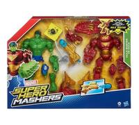 Super Hero Mashers Marvel - Iron Man Mk 44 Vs Hulk