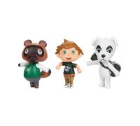 Jakks Pacific - Set de 3 figurines Animal Crossing - DE