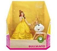 Bullyland 13436 - Lot de Figurines Belle et Madame Pottine de Walt Disney La Belle et la Bête détaillées, idéales comme Petit Cadeau pour Les Enfants à partir de 3 Ans