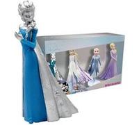 Bullyland Bullyland Bullyworld- Bullyland 13415-Set de Figurines 100 Disney avec la Princesse Elsa en 4 Variantes, comme Petit Cadeau pour Les Enfants à partir de 3 Ans, 13415, Multicolore