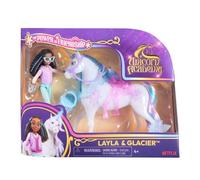 Unicorn Academy - L'Ecole des Licornes - Licorne Glacier + Poupée Layla - Licorne, Poupée Et Accessoires À Collectionner - Jouets Inspirés De La Série L'Ecole des Licornes - Jouet Enfant 4 Ans Et +