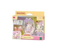 Figurines Le coucher des sours Lapin Chocolat