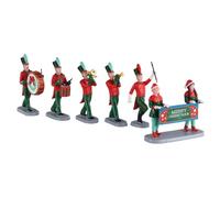 Figurines - LEMAX - Christmas On Parade - Blanc - Plastique - Résine