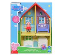 Figurines maison de famille avec figure et acces Hasbro Peppa Pig Multicolore 31,75x27x19,38 cm