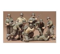 Figurines maquettes Infanterie U. S. Front de l'Ouest - TAMIYA - 35048 - 8 figurines - Plastique