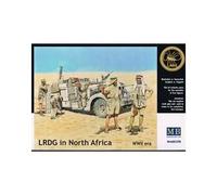 Figurines maquettes - MASTER BOX - 3598 - Échelle 1/35 - LRDG Afrique du Nord (2e GM) - Set à monter
