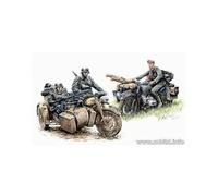 Glow2B – Kradschutzen : Troupes à motocyclette allemandes – 1:35e – Master Box
