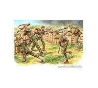 Figurines maquettes - MASTER BOX - Corps à corps à Tarawa - 1/35 - 5 figurines - Plastique