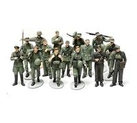 Figurines maquettes - TAMIYA - Réf. 32530 - 1/48 - Infanterie allemande 2e GM - 15 figurines