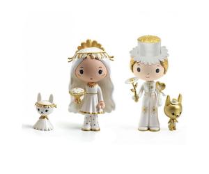 Figurines Marguerite et Léopold de Tinyly - Duo Articulé Poétique