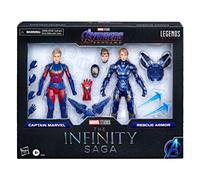 Figurines Marvel Legends Captain Marvel Et Rescue Armor MARVEL AVENGERS FIN