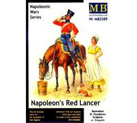 Figurines - MASTER BOX - Lancier rouge de Napoléon - 2 figurines à assembler - 41 pièces - 15 ans et plus