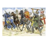 Figurines Médiévales : Croisés Du Xième Siècle