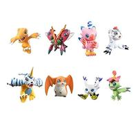 Megahouse Lot de 8 Figurines Digimon Adventure Digicolle! Series Mix Special Edition Coffret Cadeau