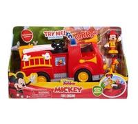 Figurines Mickey Camion de Pompier Multicolore G