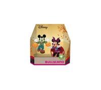 Figurines Mickey Halloween - BULLYLAND - Pack de 2 - Jouet pour Adulte - Noir et Orange