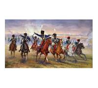 Figurines militaires : 11ème Hussards Britannique Guerre de Crimée aille Unique Coloris Unique